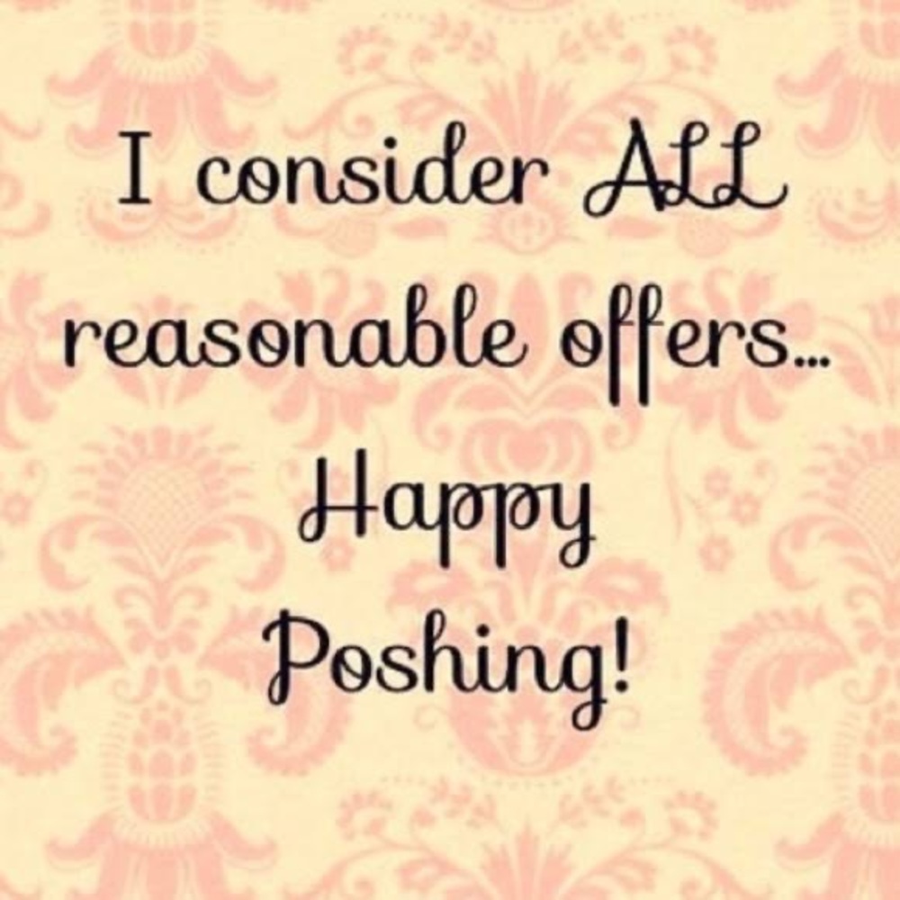 All reasonable offers accepted!